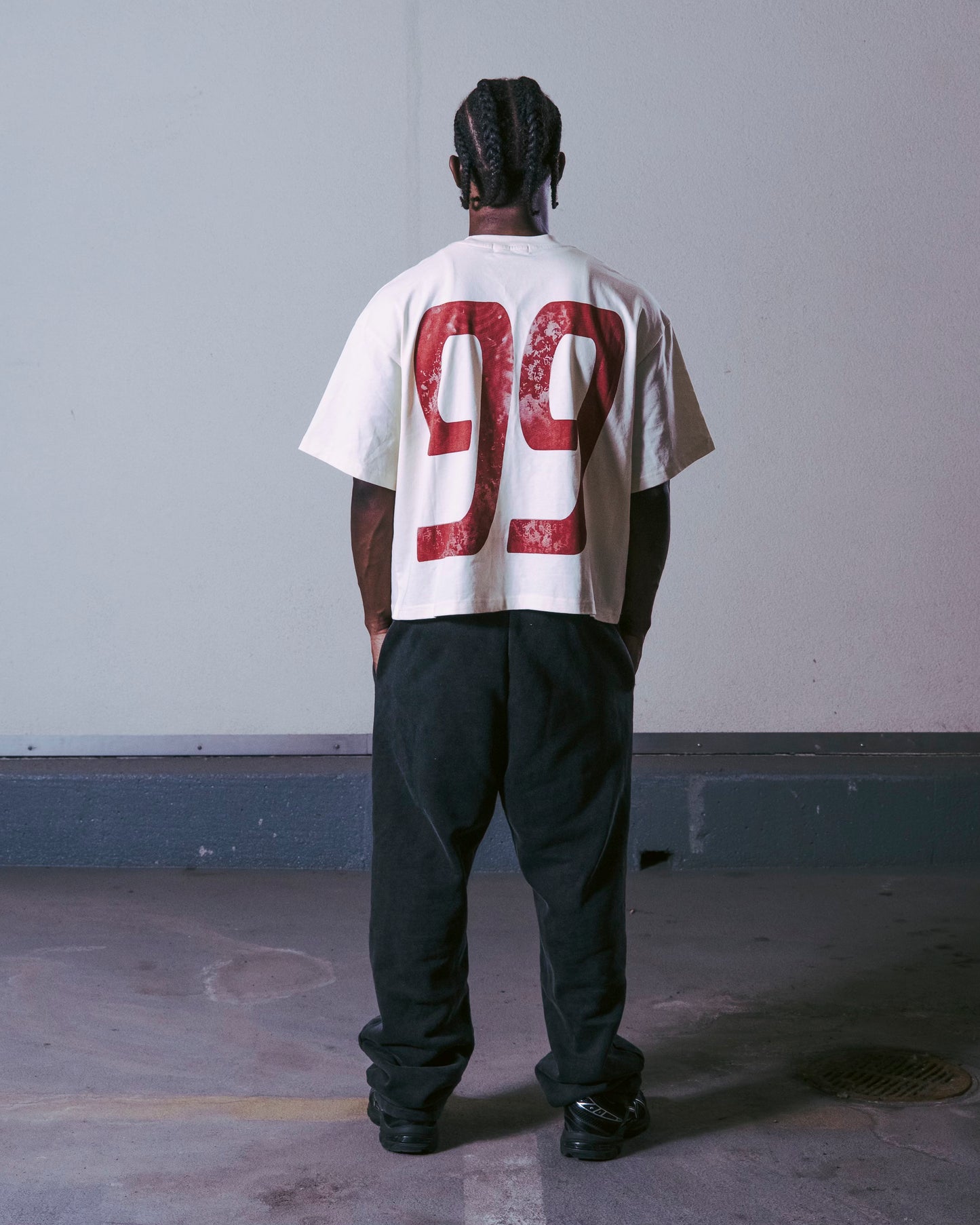Brokevalley Cropped 99 Racing T-Shirt